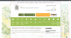 Desktop Screenshot of cbf-avocats.com